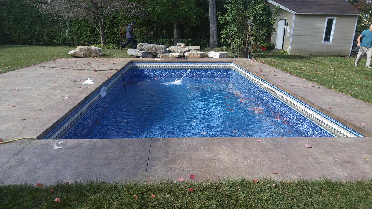 réparation de piscine creusée