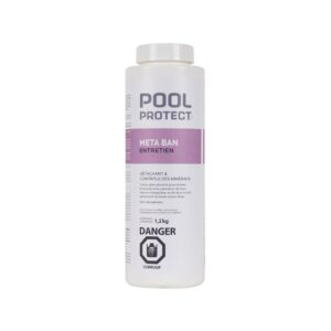 Détachant et contrôle des minéraux eau de piscine