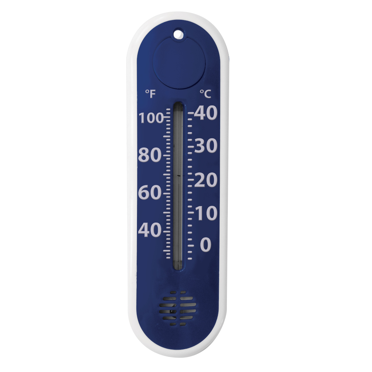 Thermomètre bleu foncé - Concept Piscine Design