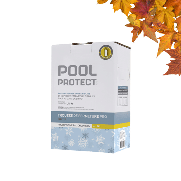 Trousse de fermeture pour piscine au chlore
