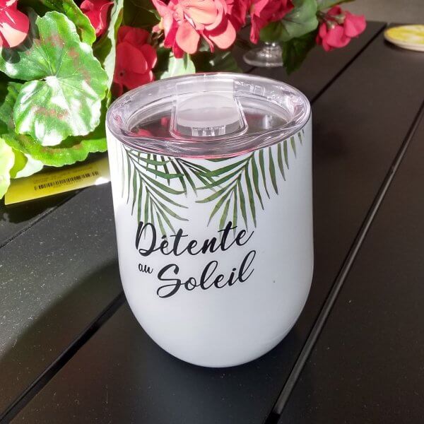 Gobelet Détente au soleil