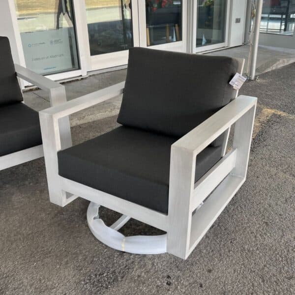 Fauteuil berçant pivotant Park Lane