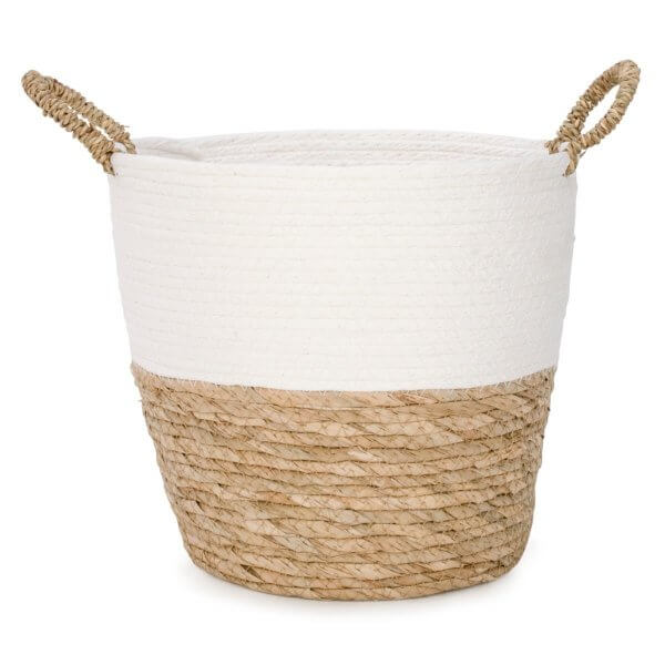 Paniers blanc et naturel (2)