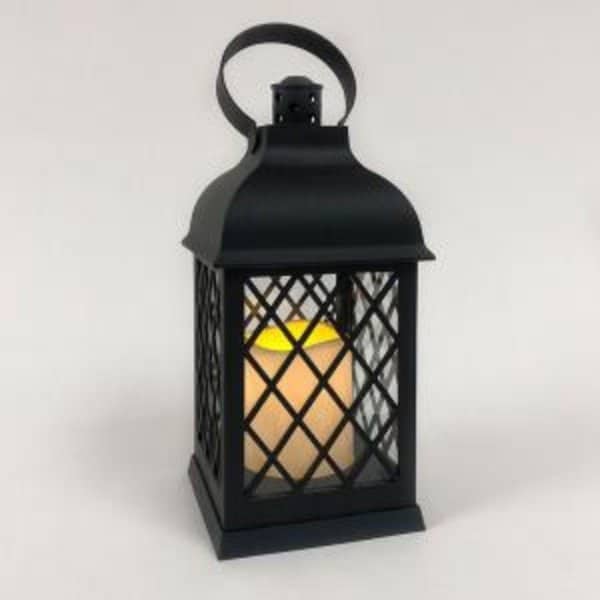 Lanterne noire 9"