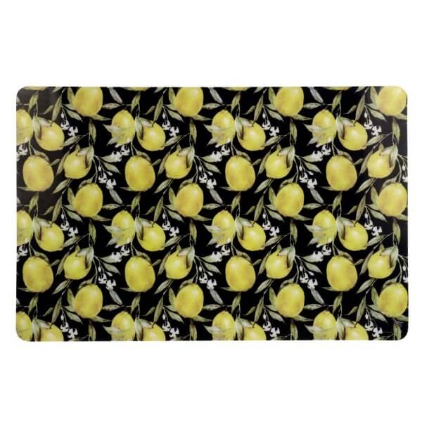 Napperon citrons - noir