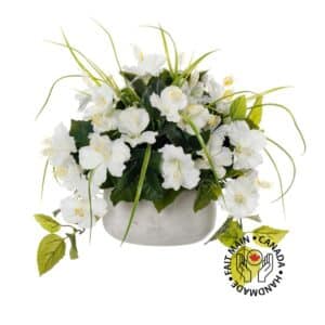 fleurs artificielles pour l'extérieur