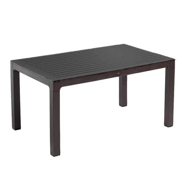 Table d'extérieur wood anthracite