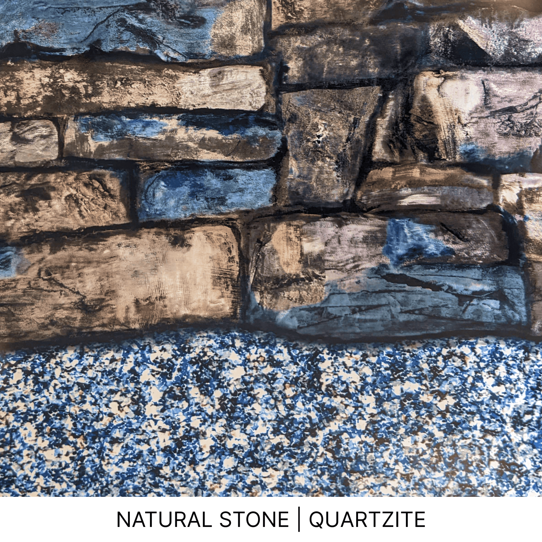 Toile creusée - NATURAL STONE | QUARTZITE