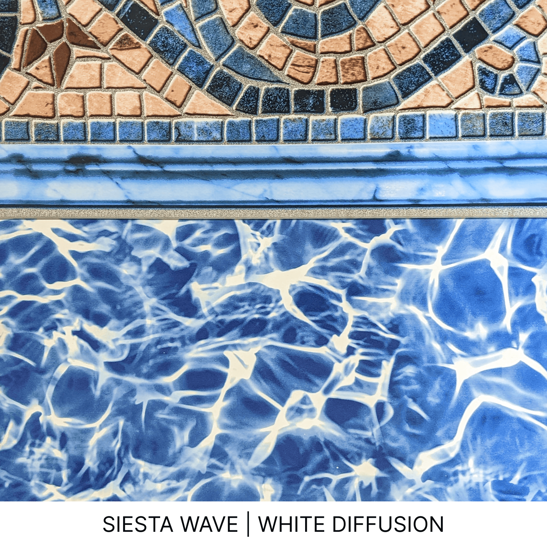 Toile creusée - SIESTA WAVE | WHITE DIFFUSION
