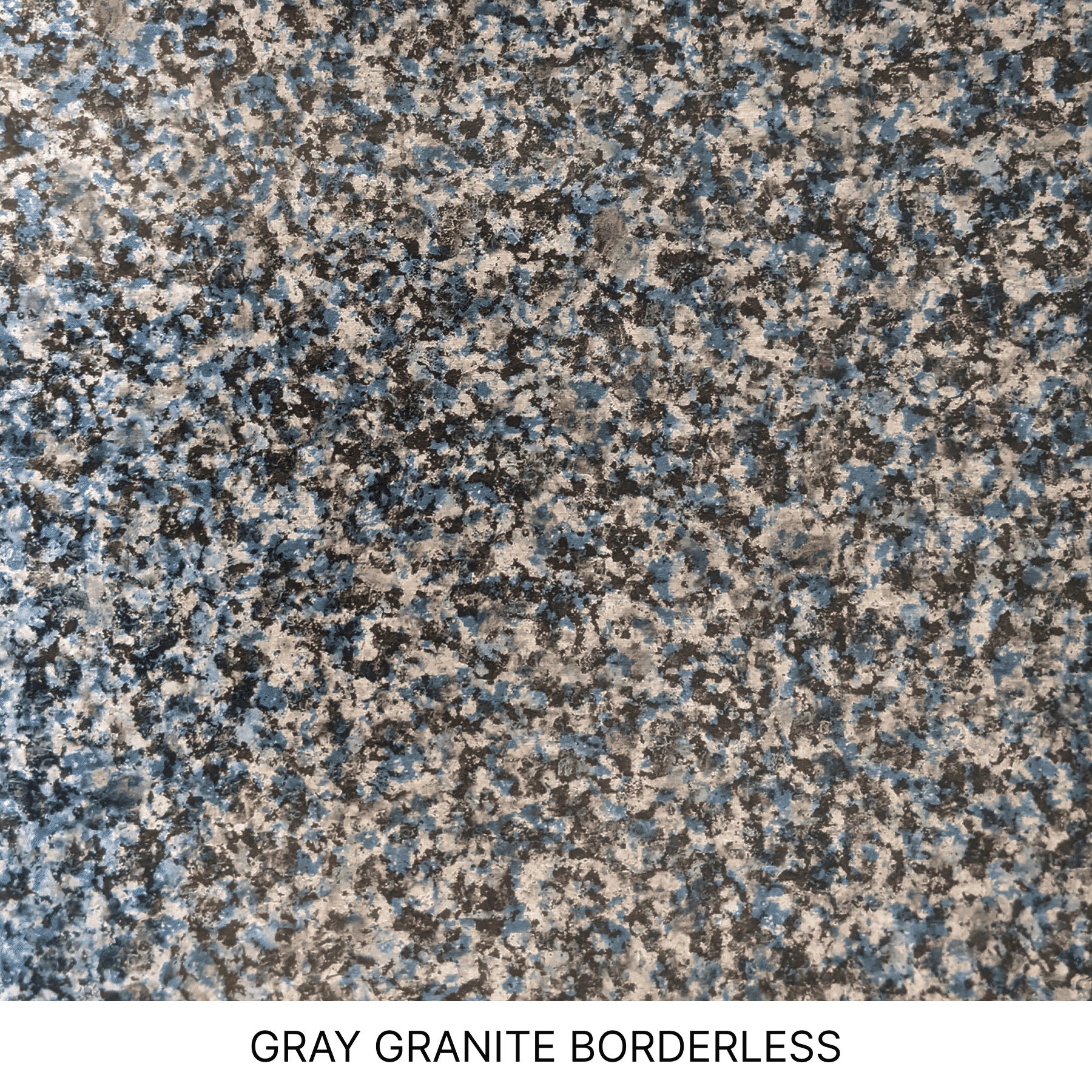 Toile creusée - GRAY GRANITE BORDERLESS