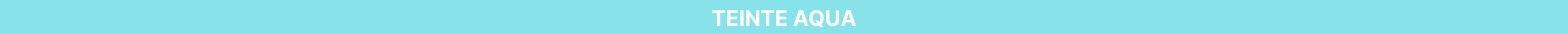 Teinte creusée - aqua