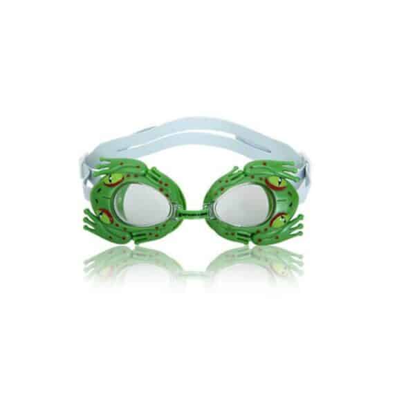 lunettes de natation grenouille verte