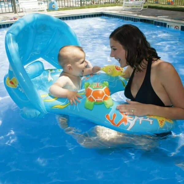 Siège flottant maman et bébé