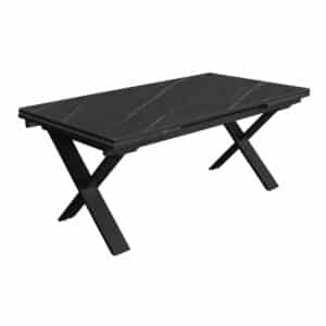 Table extensible noire extérieure