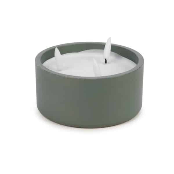 Chandelle vert sauge