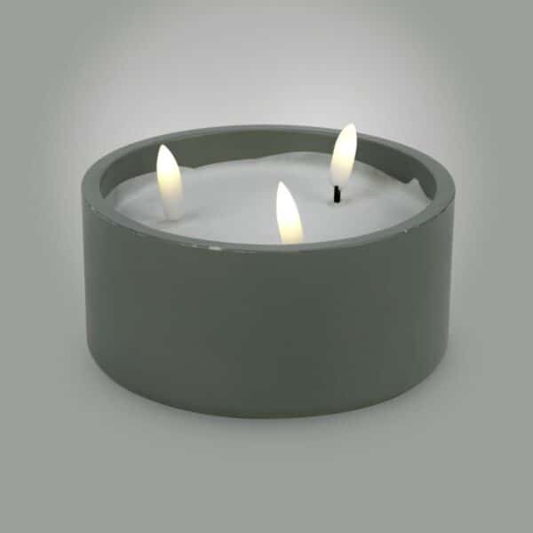 Chandelle vert sauge