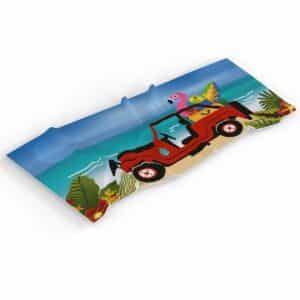serviette de plage voiture enfant
