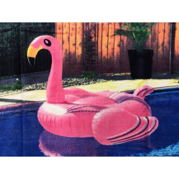 Serviette de plage flamant - CPD