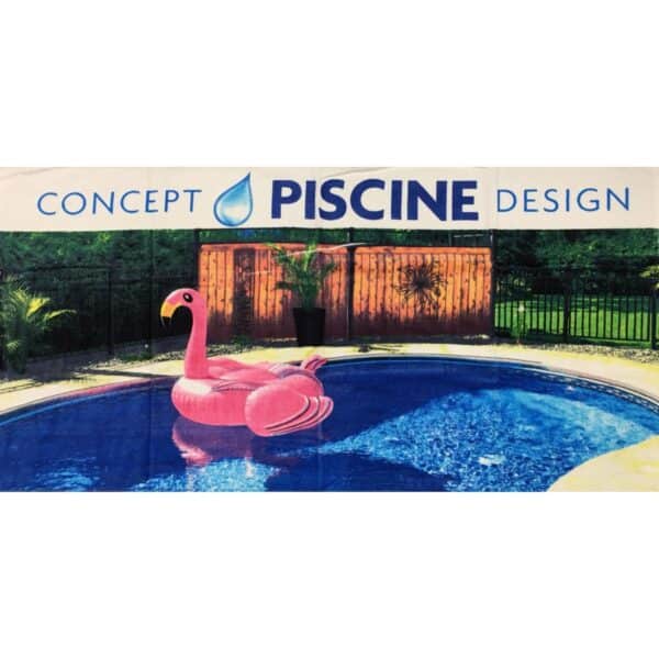 Serviette de plage flamant - CPD