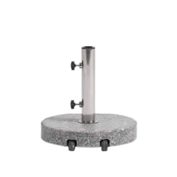Base de parasol en granit