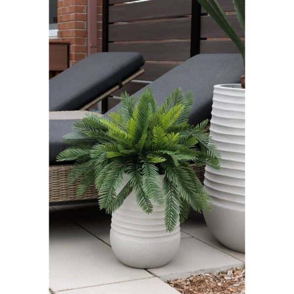 Cycas artificiel en pot