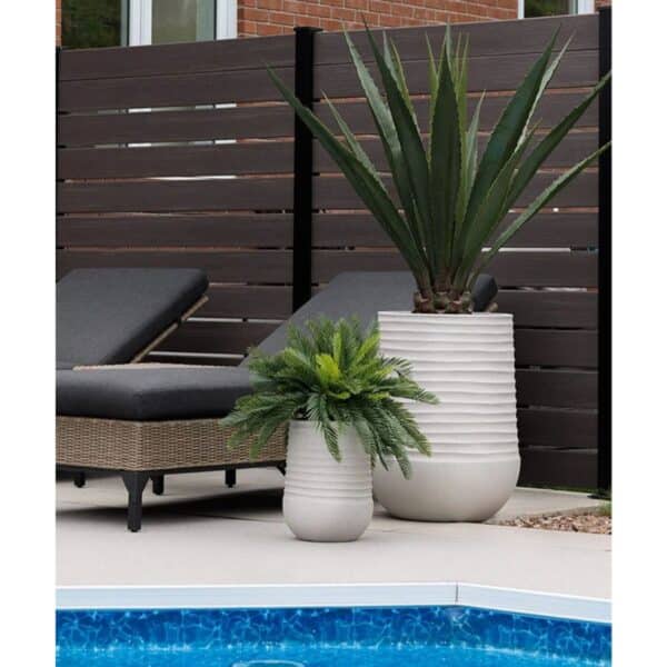Cycas artificiel en pot