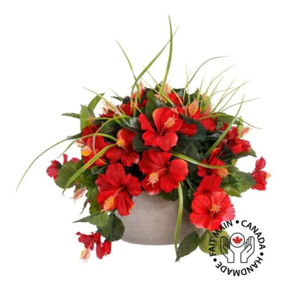Fleurs artificielles pour l'extérieur