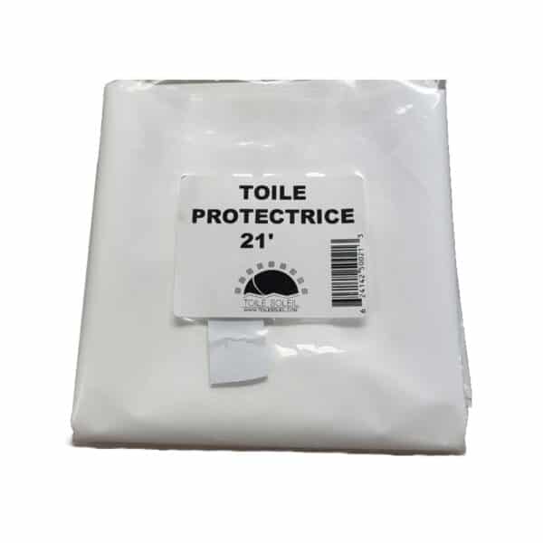 Couverture protectrice pour toile solaire