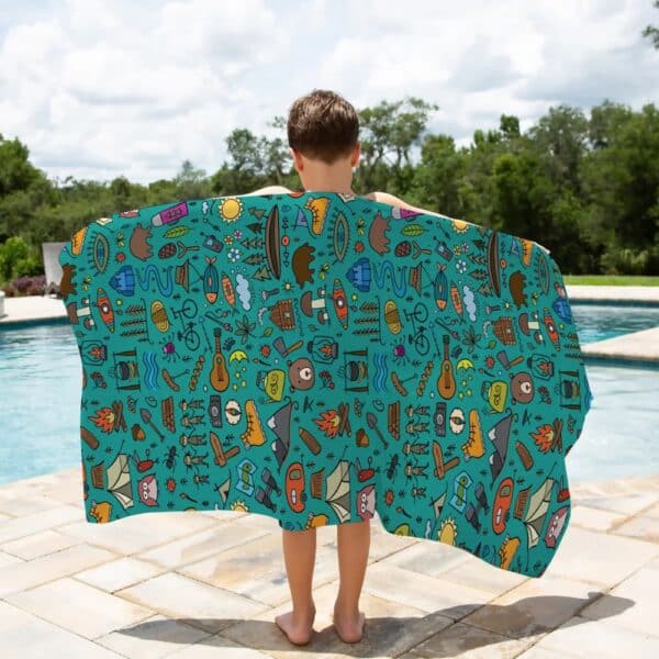 Serviette en microfibre - Camping