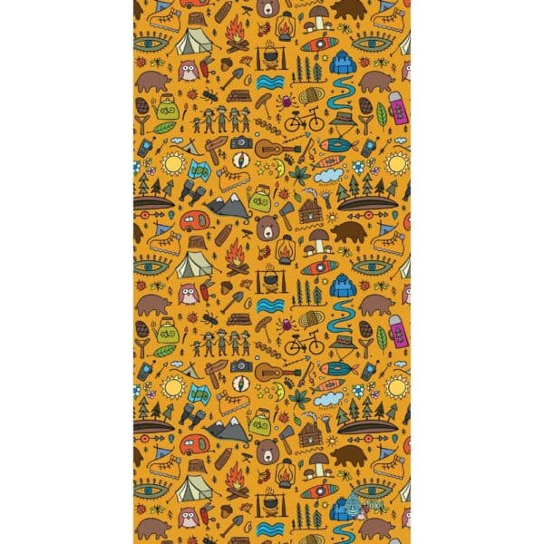 Serviette en microfibre - Camping