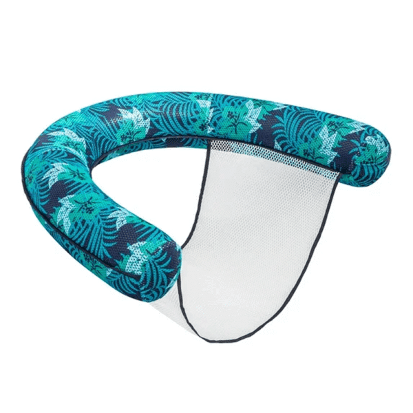 Chaise gonflable en forme de nouille