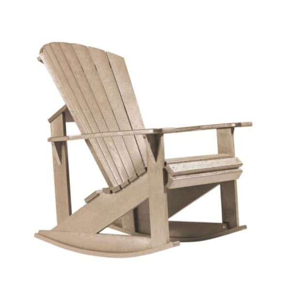 Chaise Adirondack berçante