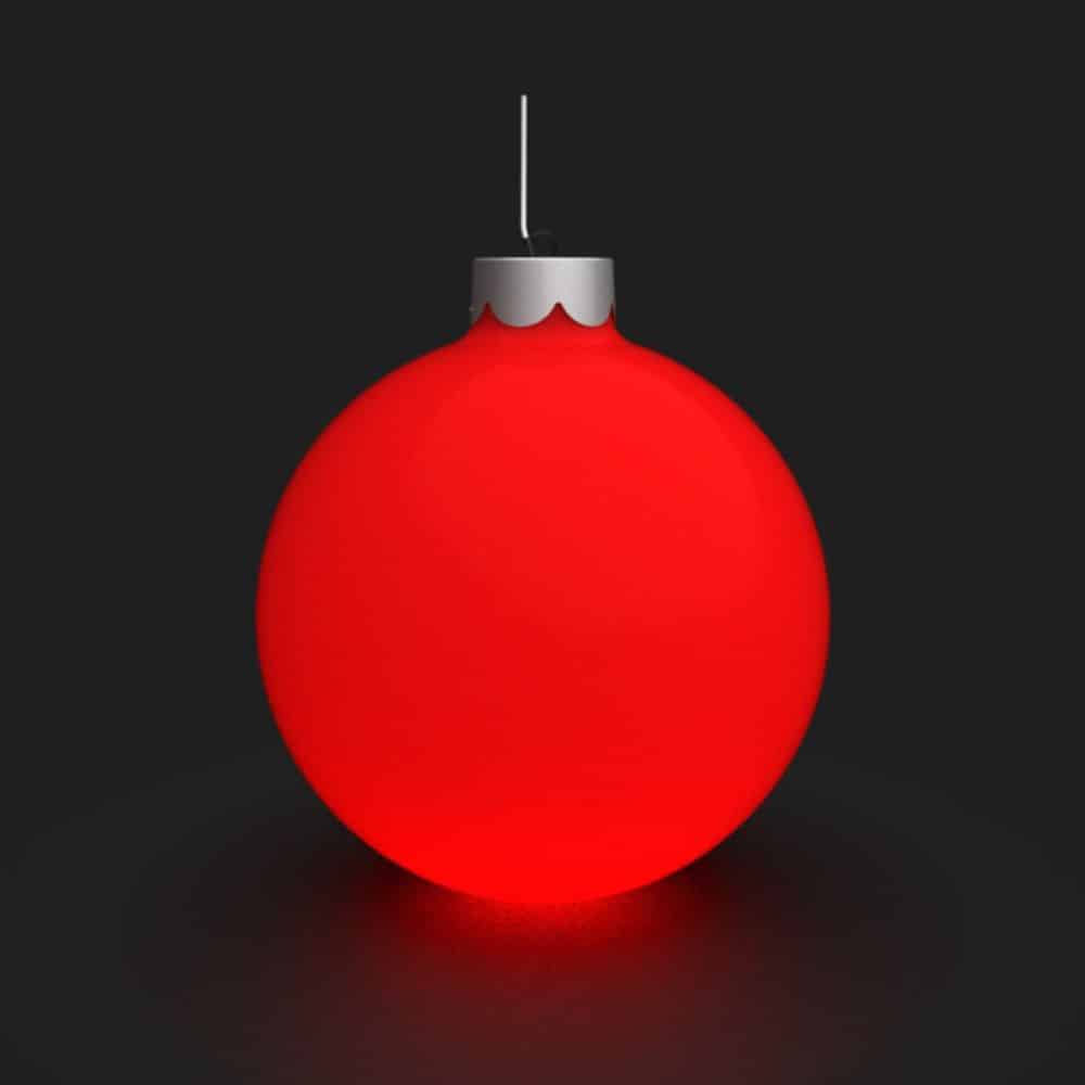 Boule de Noël Santa Lux